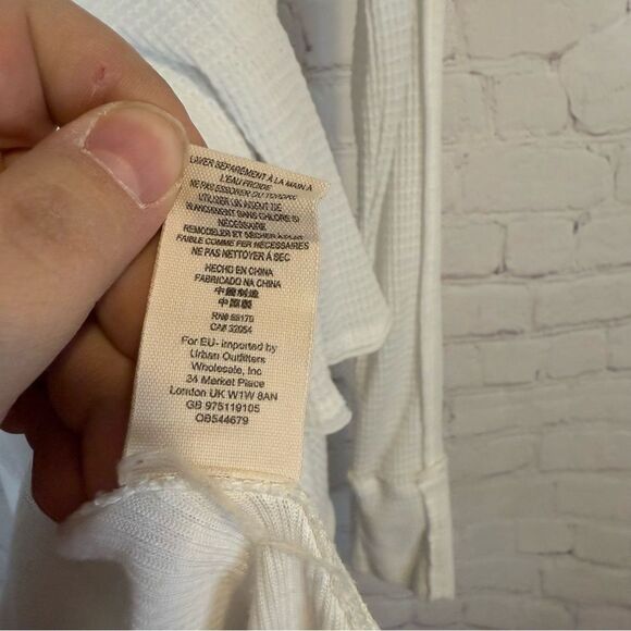 Free People Pacific Thermal Top White size medium - Picture 6 of 9